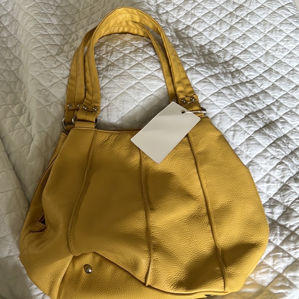 Brand new leather hobo bag